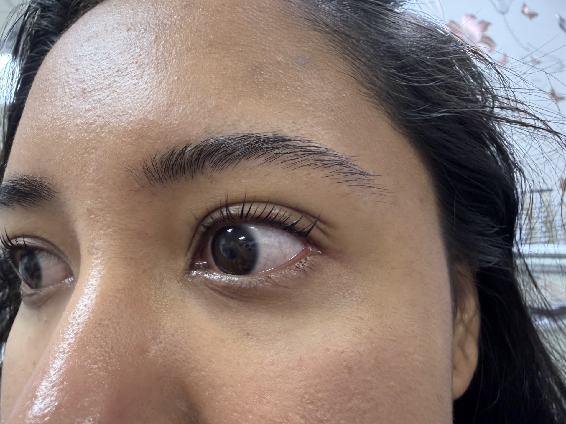After Lash lift & tint