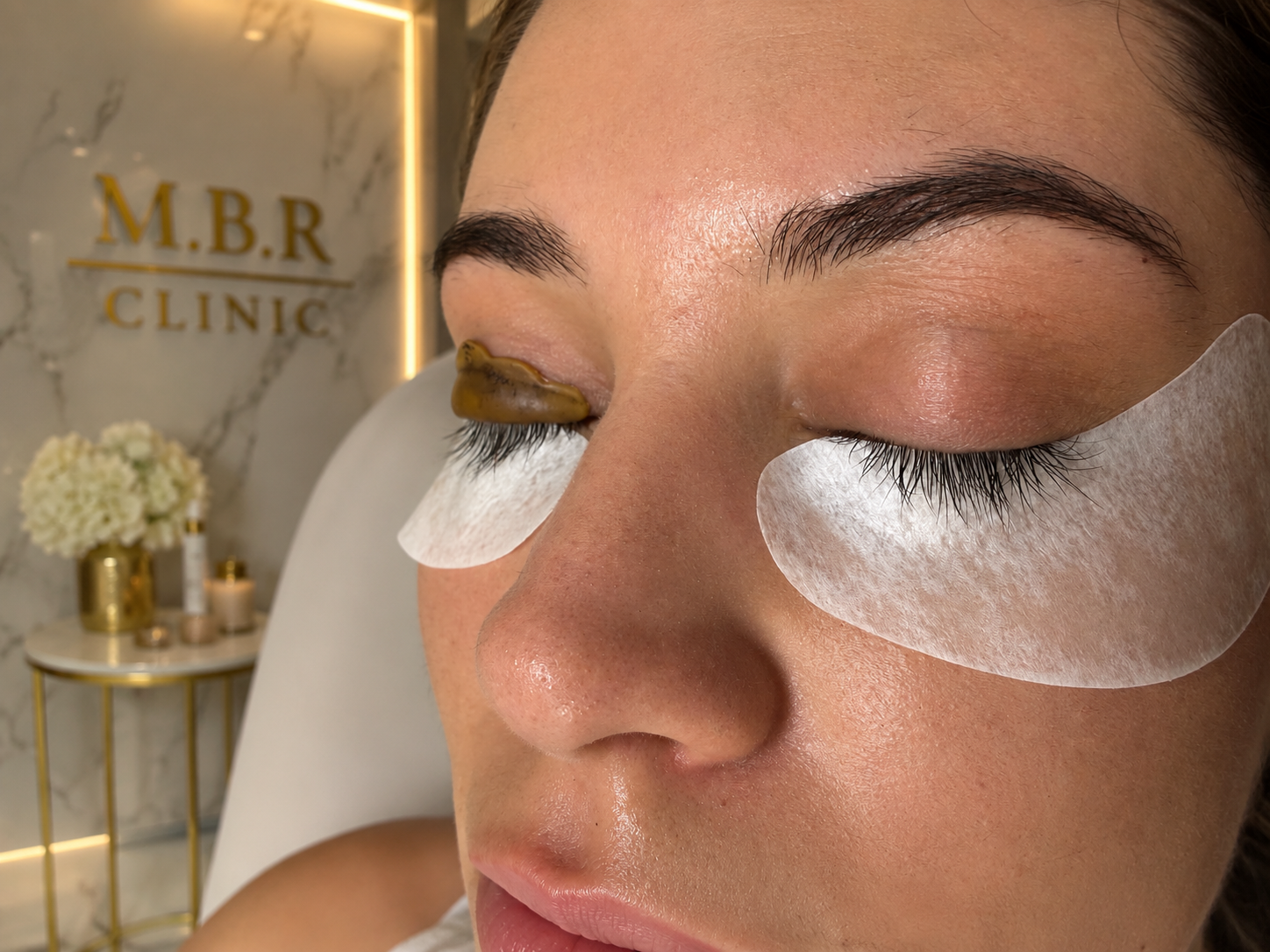 Before Lash lift & tint